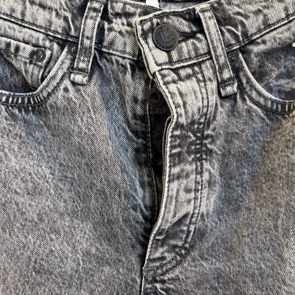 rag & bone NEW Alex High-Rise Straight-Leg Jeans Size 23 - Picture 3 of 8